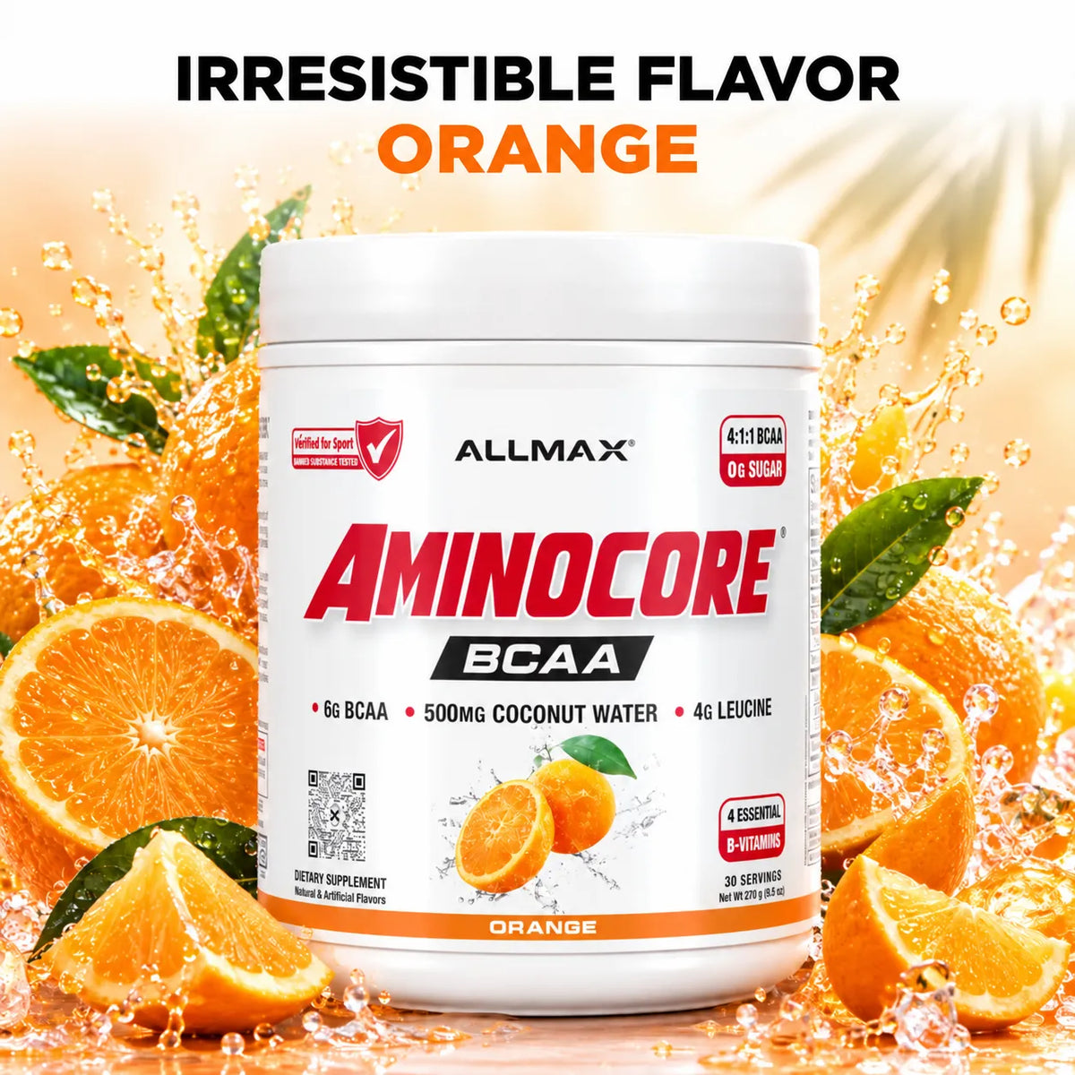 Allmax Aminocore: BCAA Supplement Powder