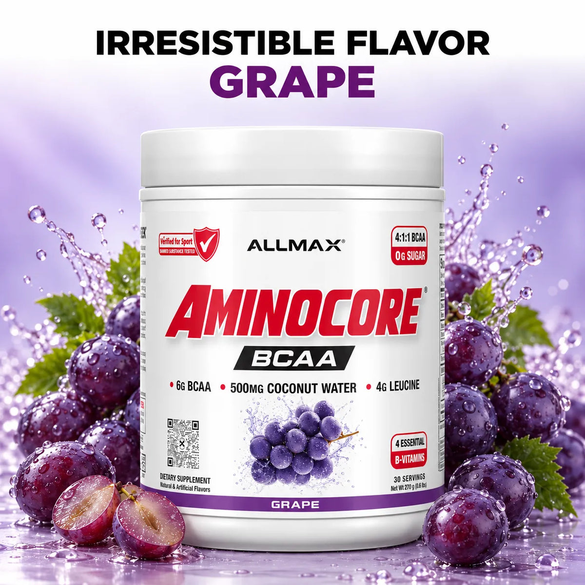 Allmax Aminocore: BCAA Supplement Powder
