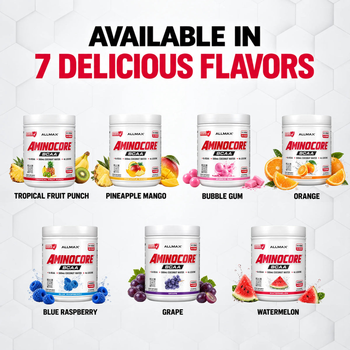 Allmax Aminocore: BCAA Supplement Powder