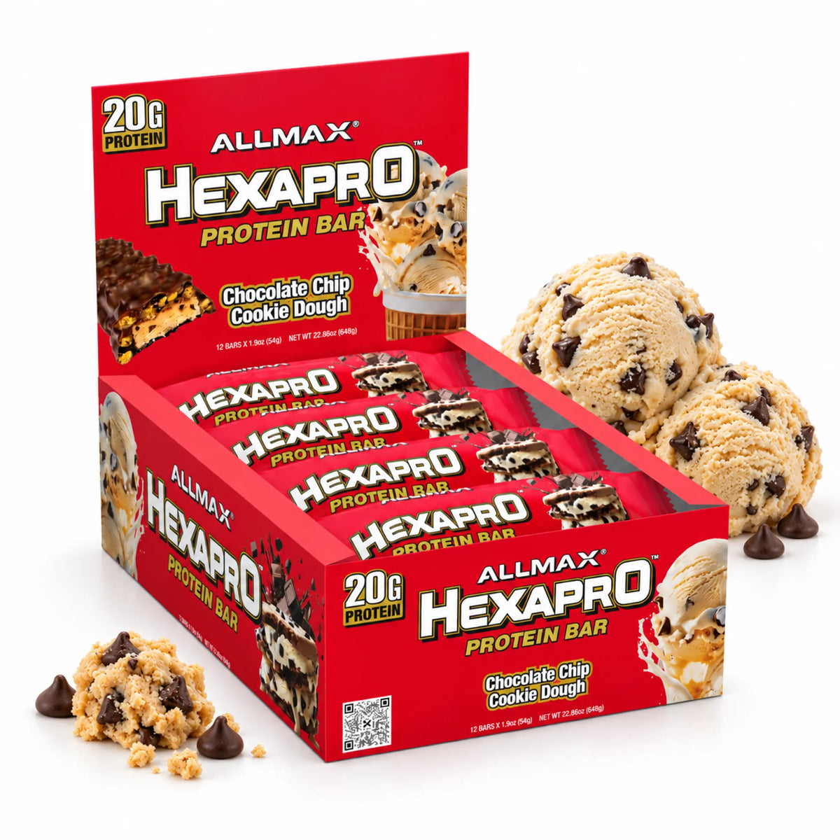 Allmax Hexapro Protein Bars
