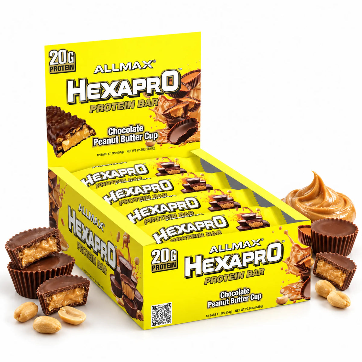 Allmax Hexapro Protein Bars