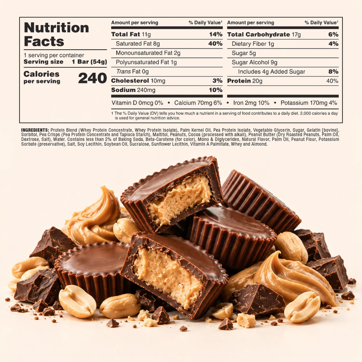 Allmax Hexapro Protein Bars