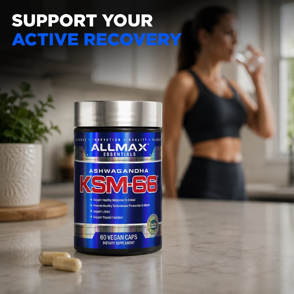 ALLMAX ksm-66 ashwagandha benefits