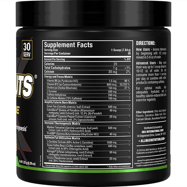 Rapidcuts Xtreme - Allmax Nutrition