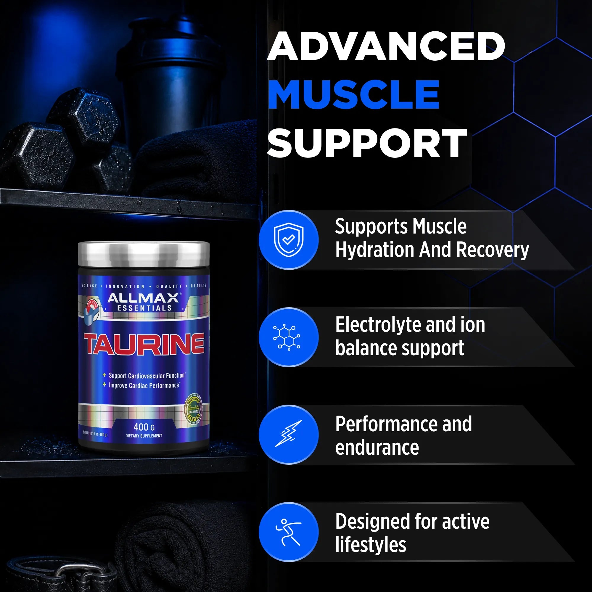 taurine allmax benefits