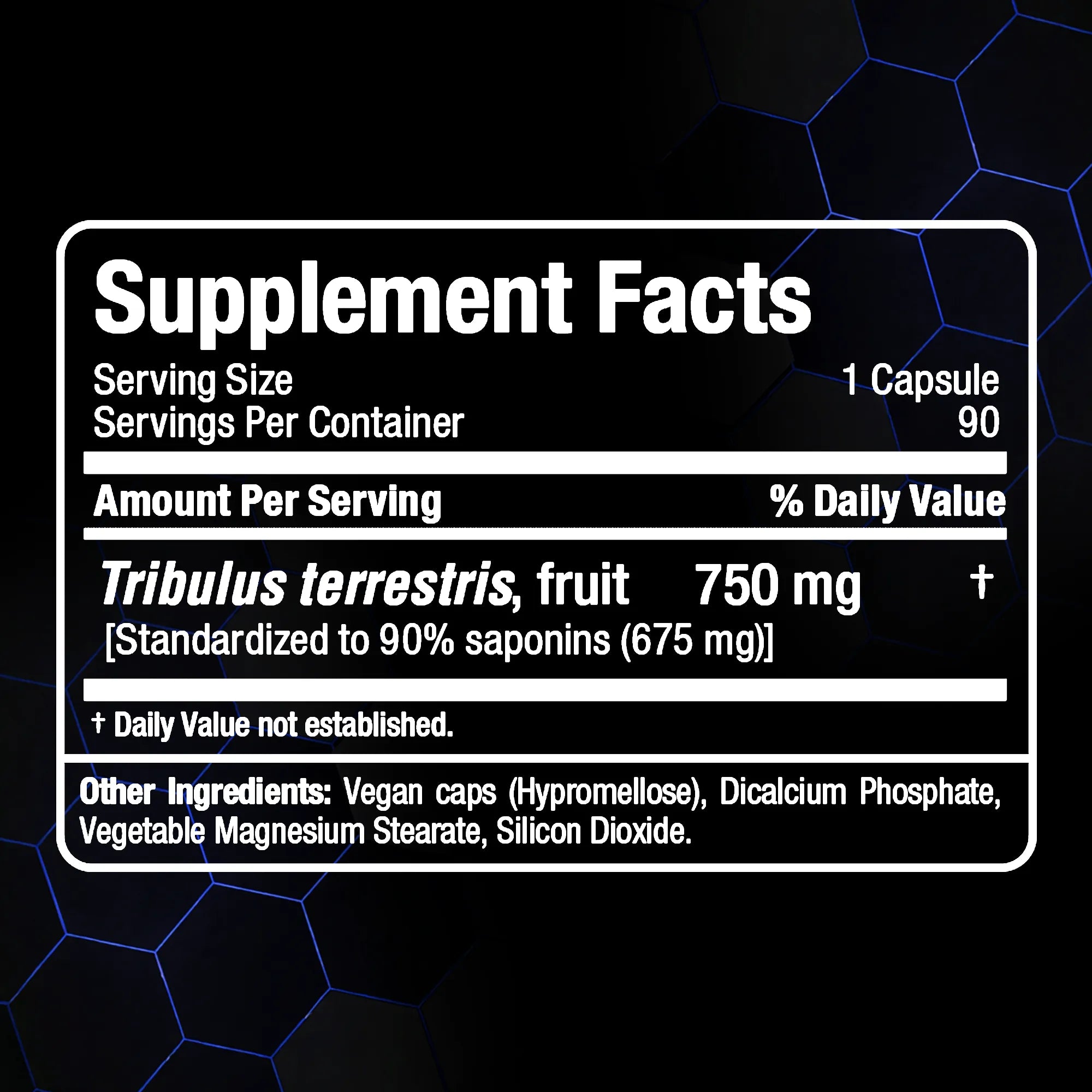 tribx90 allmax supplement facts