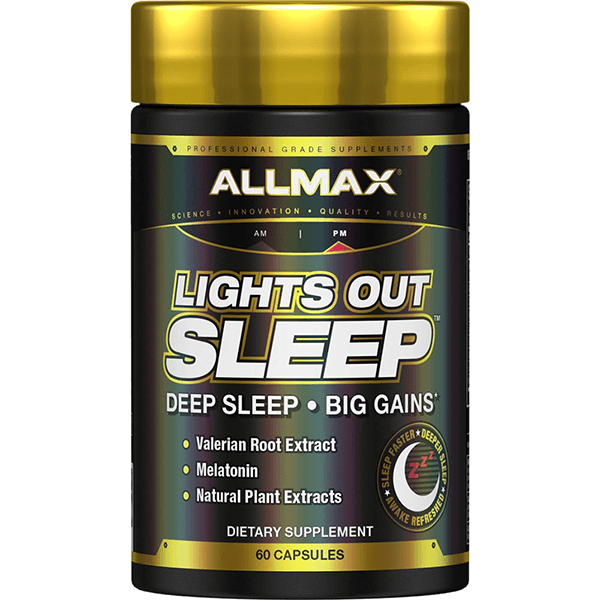 Lights Out Sleep. Sleep Aid Supplement - Allmax Nutrition