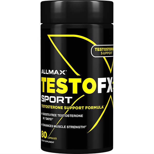 TESTOFX SPORT: BOOST FREE TESTOSTERONE - Allmax Nutrition
