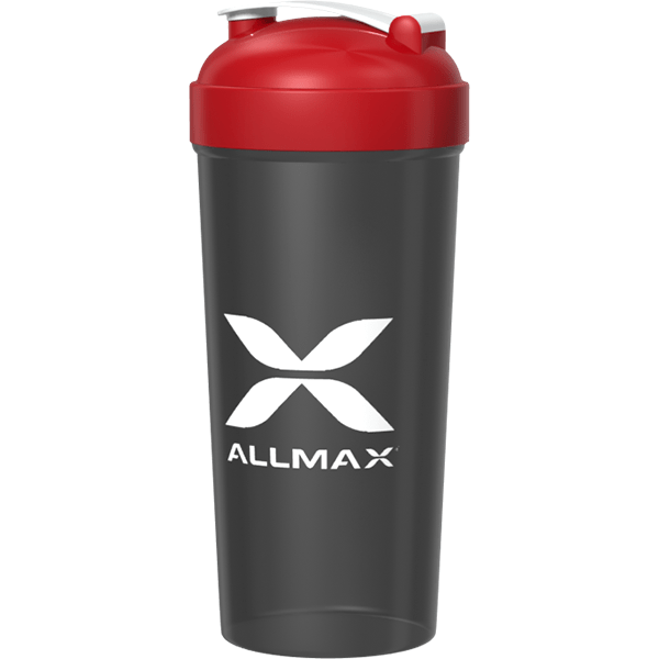Shaker Bottle (Red Lid) - Allmax Nutrition
